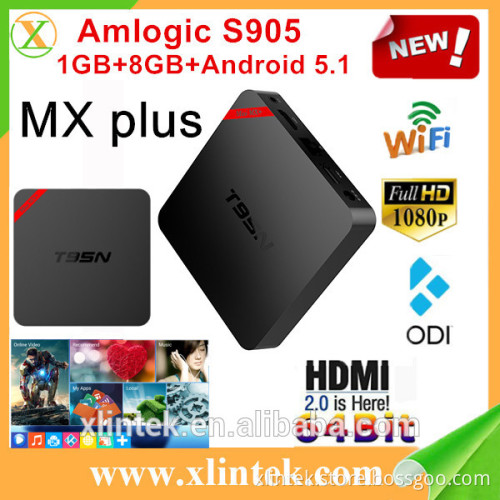 2016 High quality android tv box T95N IR remote control Mini tv box M8S pro mx plus with kodi 16.0 fully loaded
